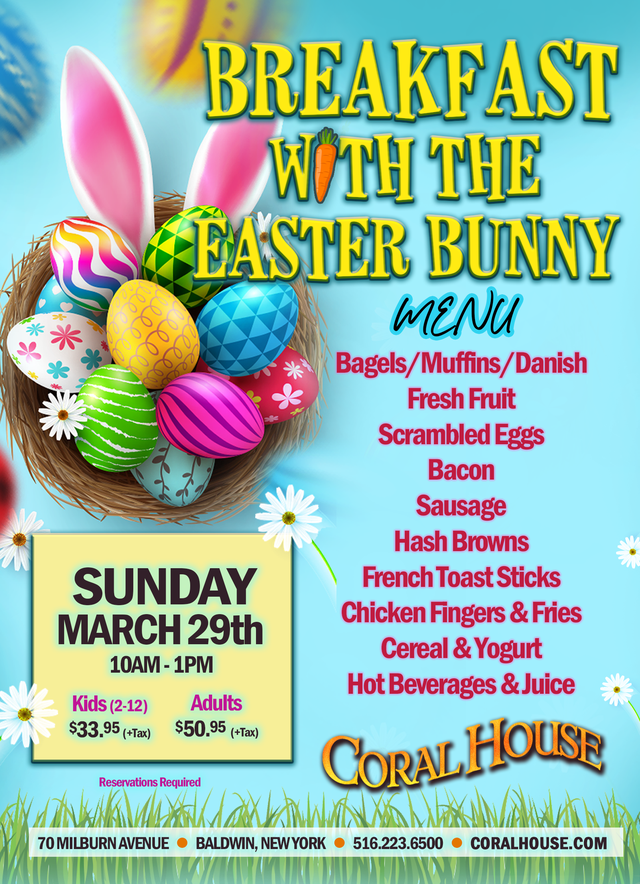 Breakfast with the Bunny at the Coral House