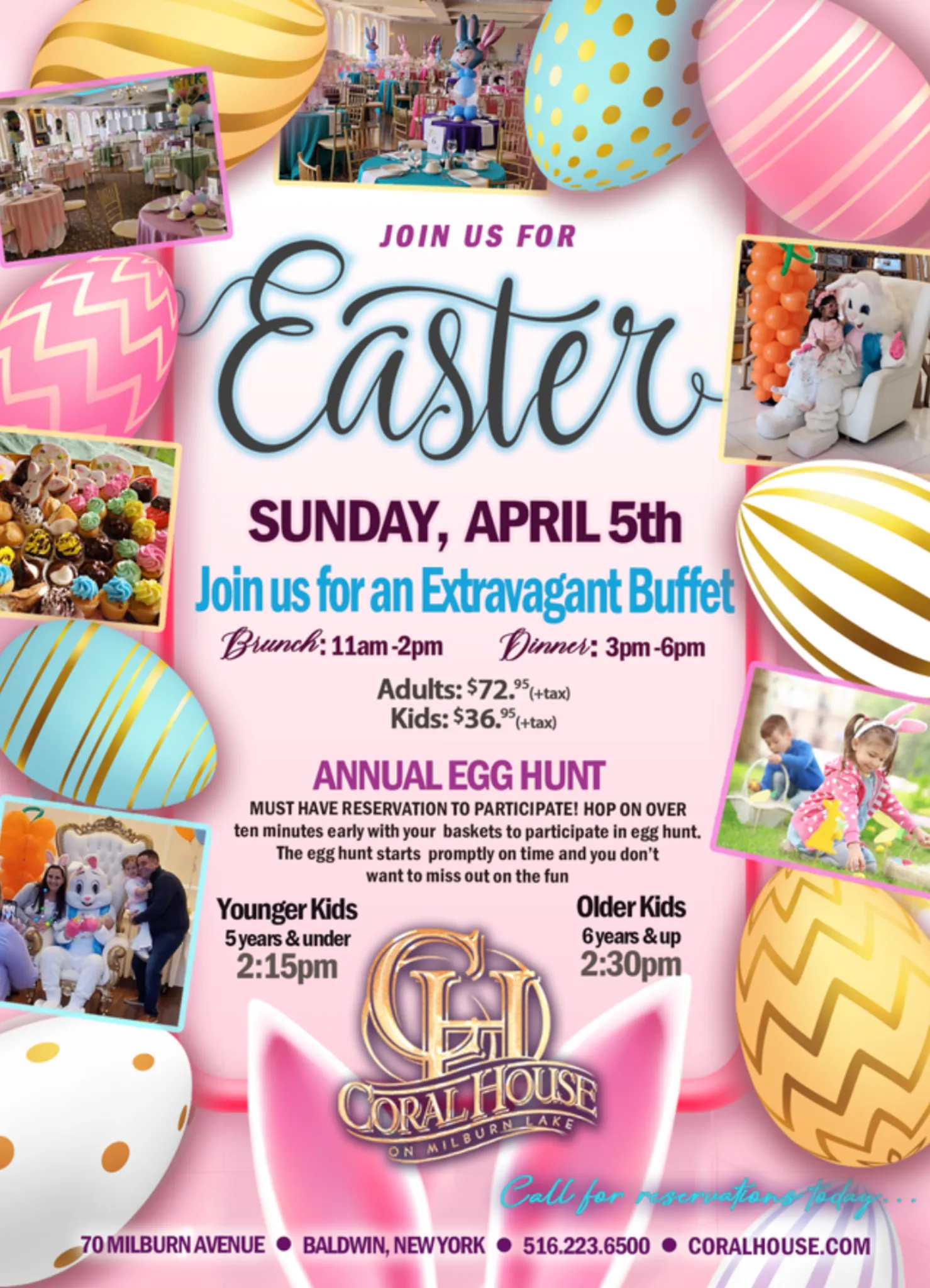 Easter Sunday at the Coral House