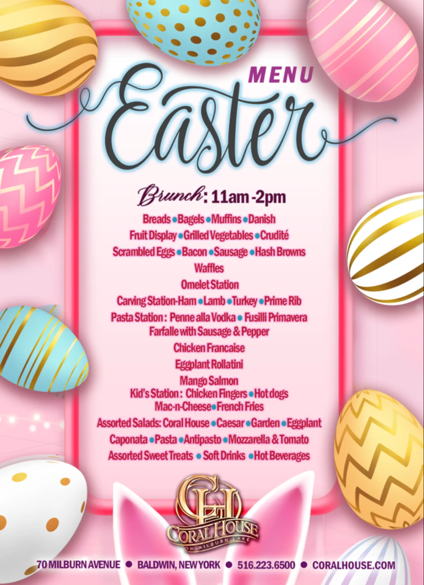 Easter Sunday at the Coral House